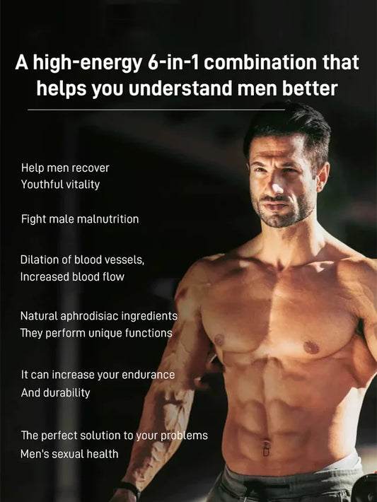 Men's Nutritional Drops Male Enhancement Growth Drops (Free Delivery)